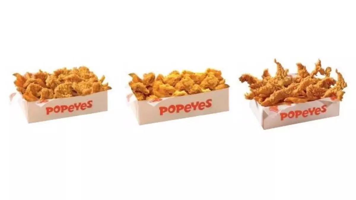 Terbiyeli Tavuk Popeyes®\'tan Efsanevi Terbiyeli Çıtırlar