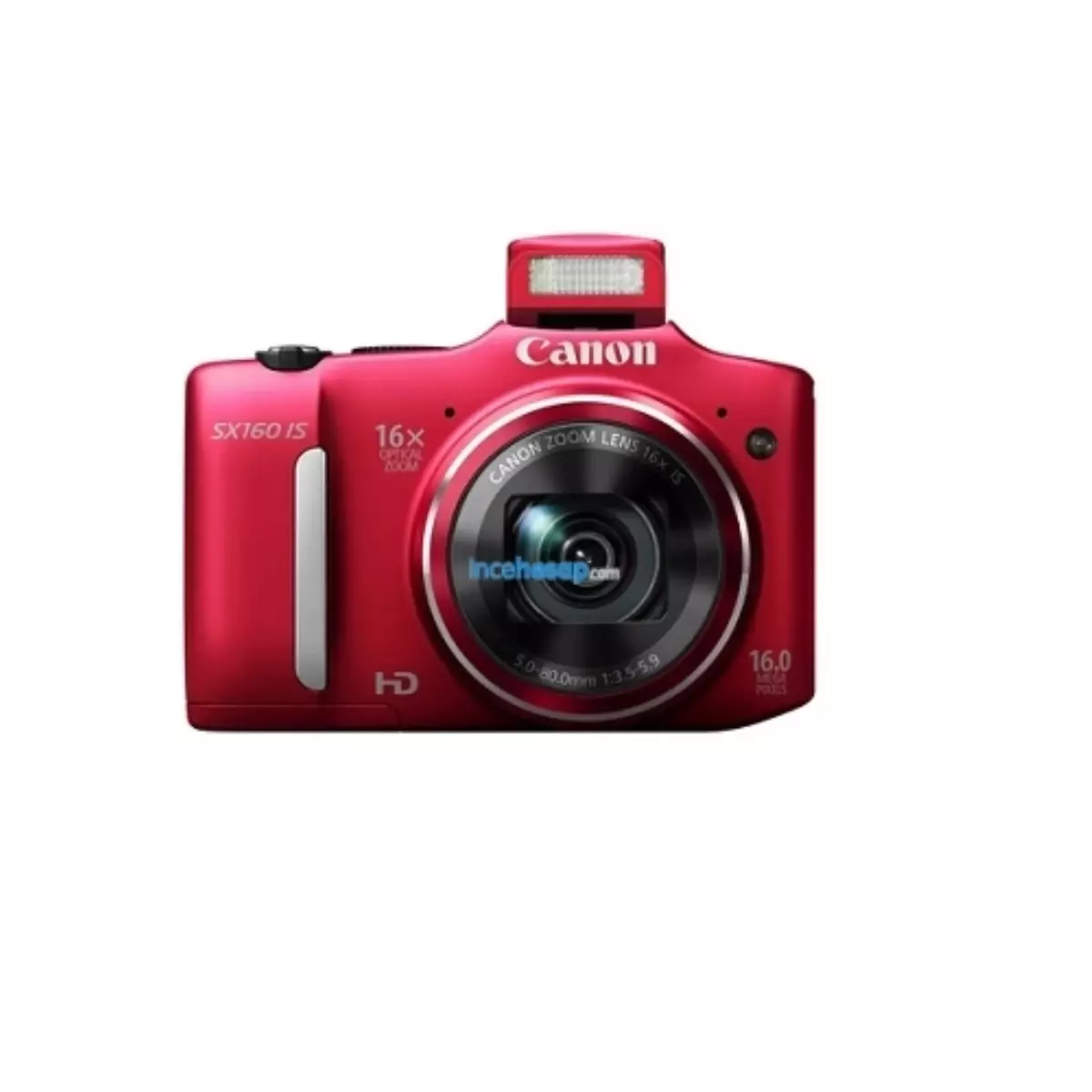 Canon Powershot Sx160 Is Dijital Fotoğraf Makinesi Kırmızı