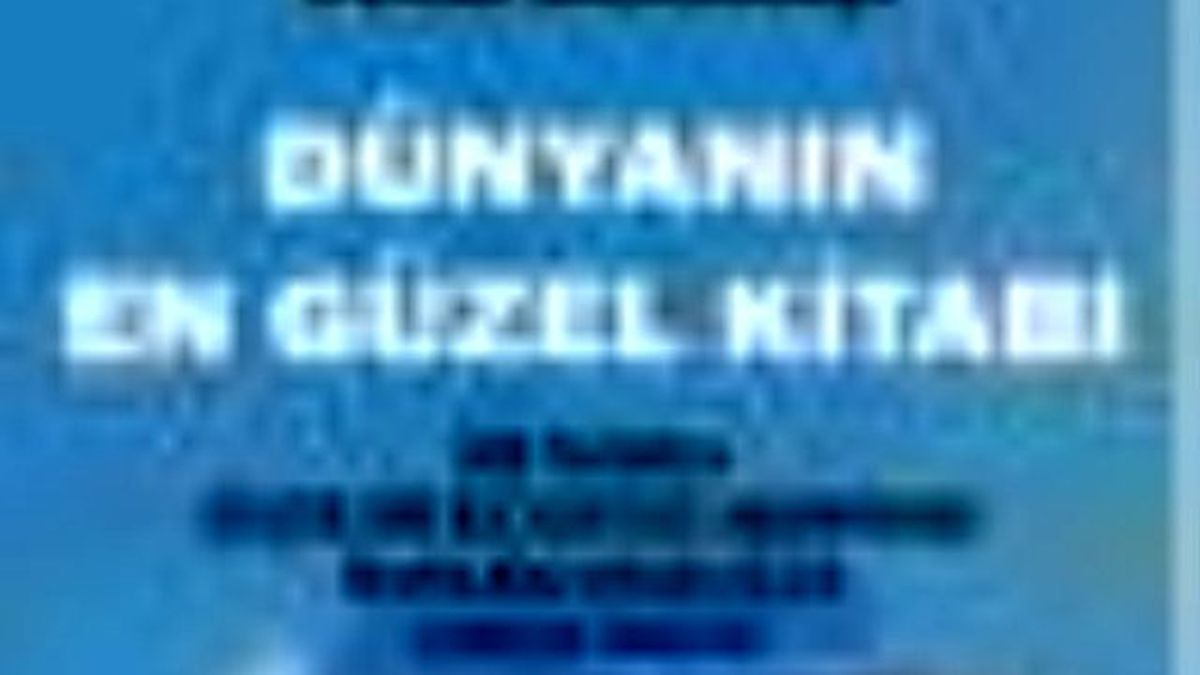 Dünyanın En Güzel Kitabı Çıktı