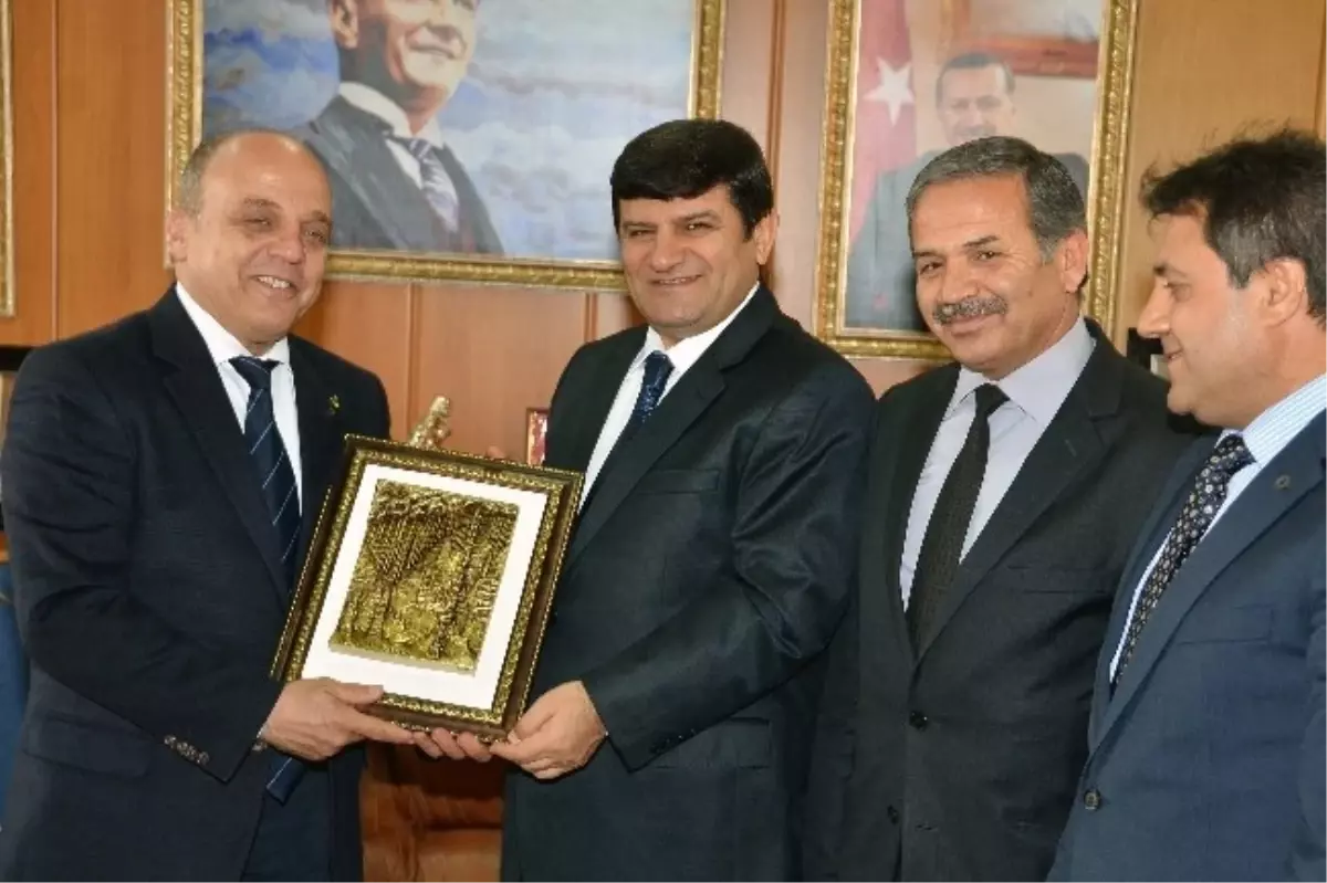 His Federasyonu Başkanı Erdal Zorba Vali Yusuf Mayda'yı Ziyaret Etti