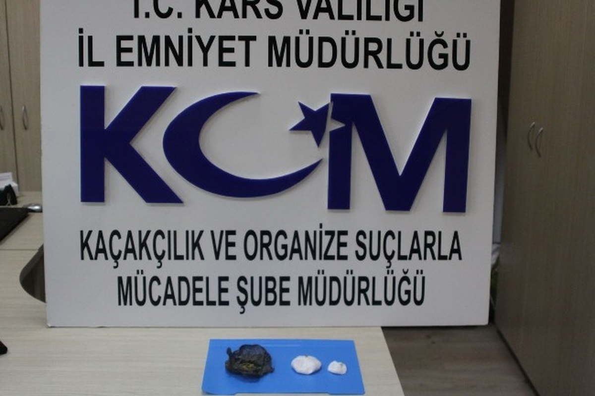 Kars\'ta Uyuşturu Ele Geçirildi