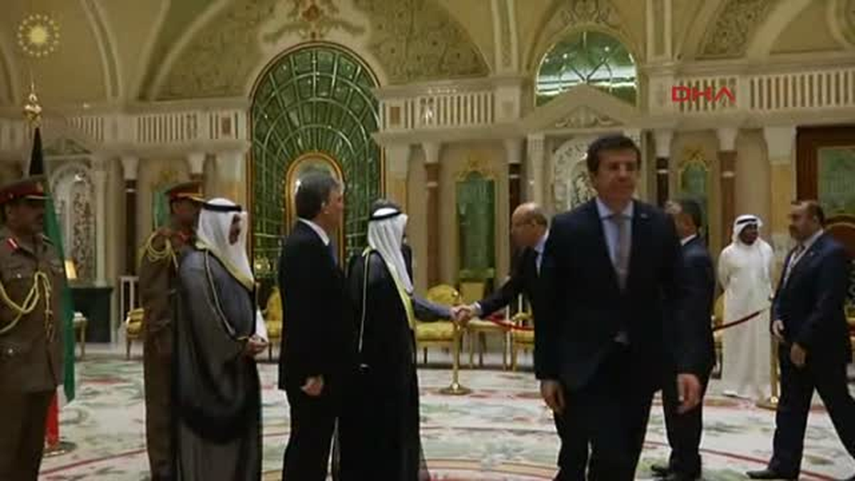 Kuveyt Emiri Şeyh El Sabah\'tan Cumhurbaşkanı Gül Onuruna Akşam Yemeği
