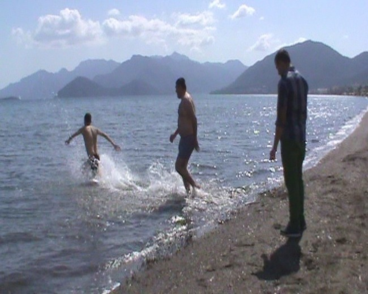 Marmaris\'te Nisan Ayında Deniz Keyfi