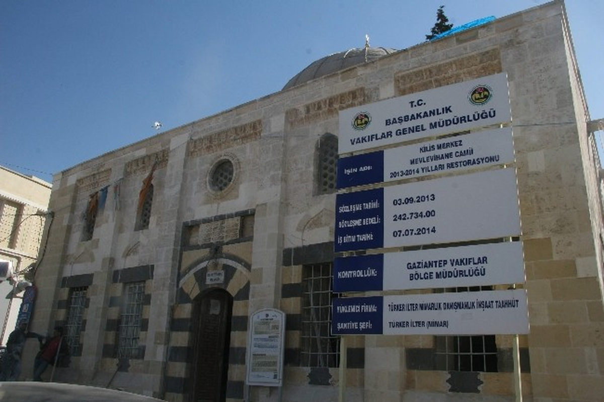 Mevlevihane Mescidinin Restorasyonu Sürüyor