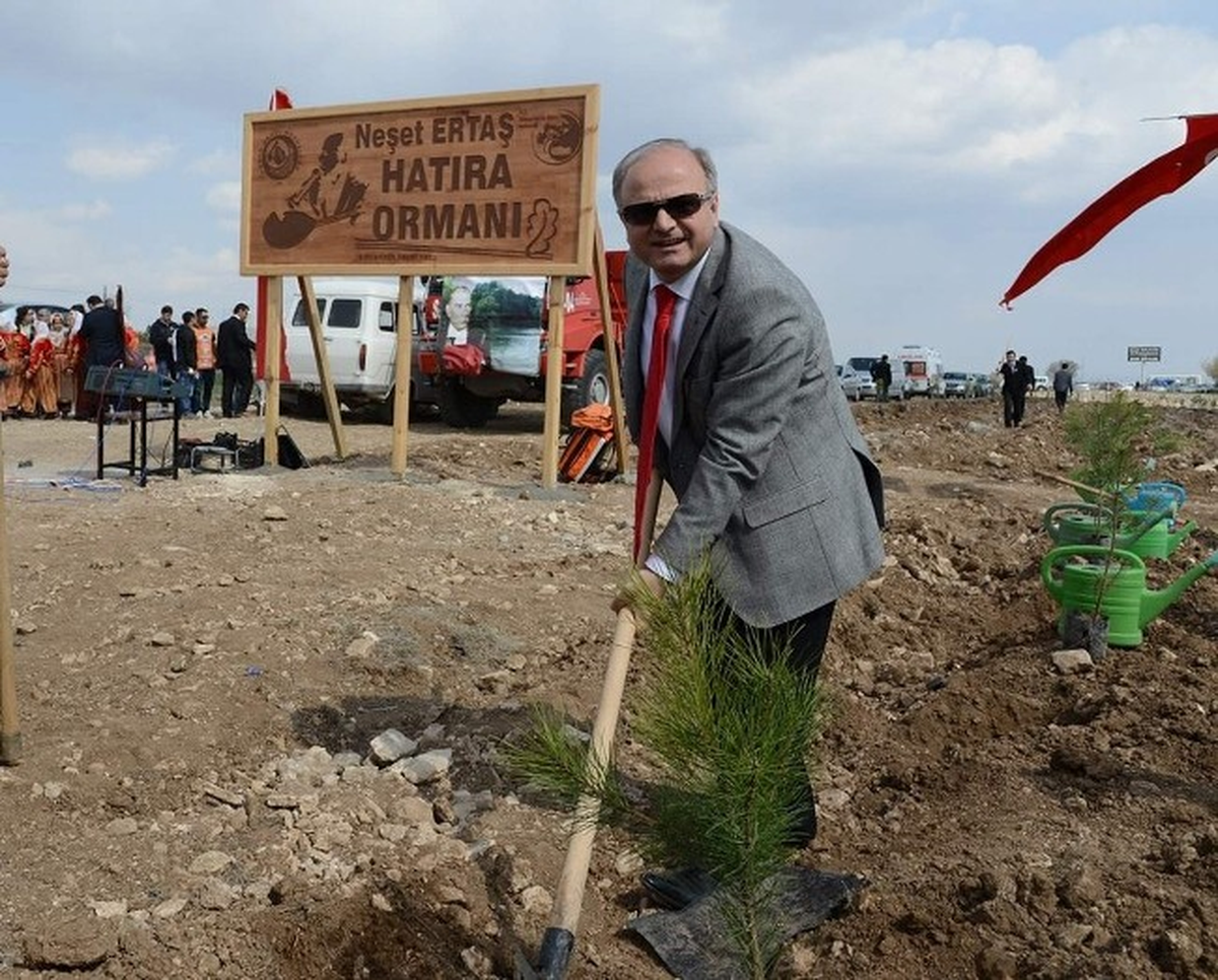 Neşet Ertaş Hatıra Ormanı Oluşturuldu