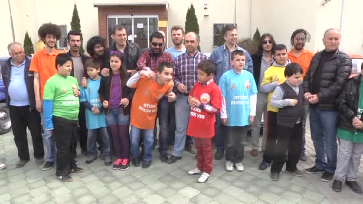 Otistik çocukların sorunlarına "vosvos"larla dikkati çektiler -