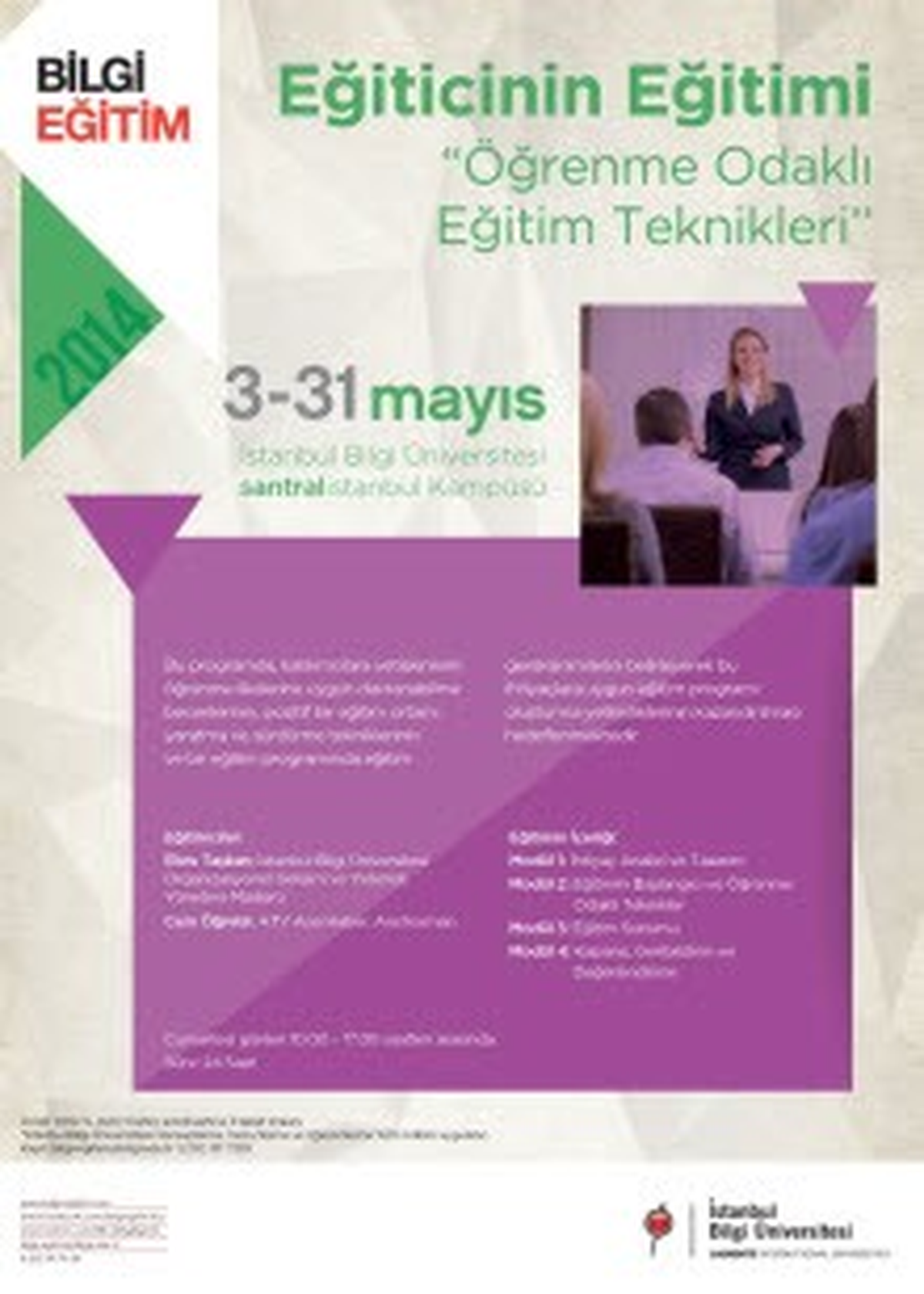 Özel Bir Eğitim Programı!