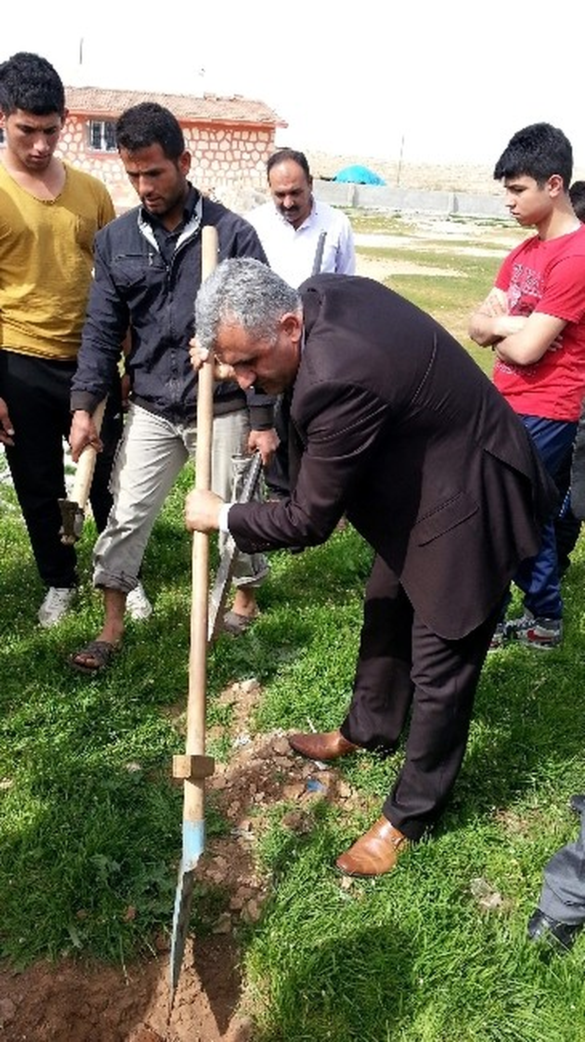 Şanlıurfa Spor Lisesi Köy Okullarını Yeşillendiriyor