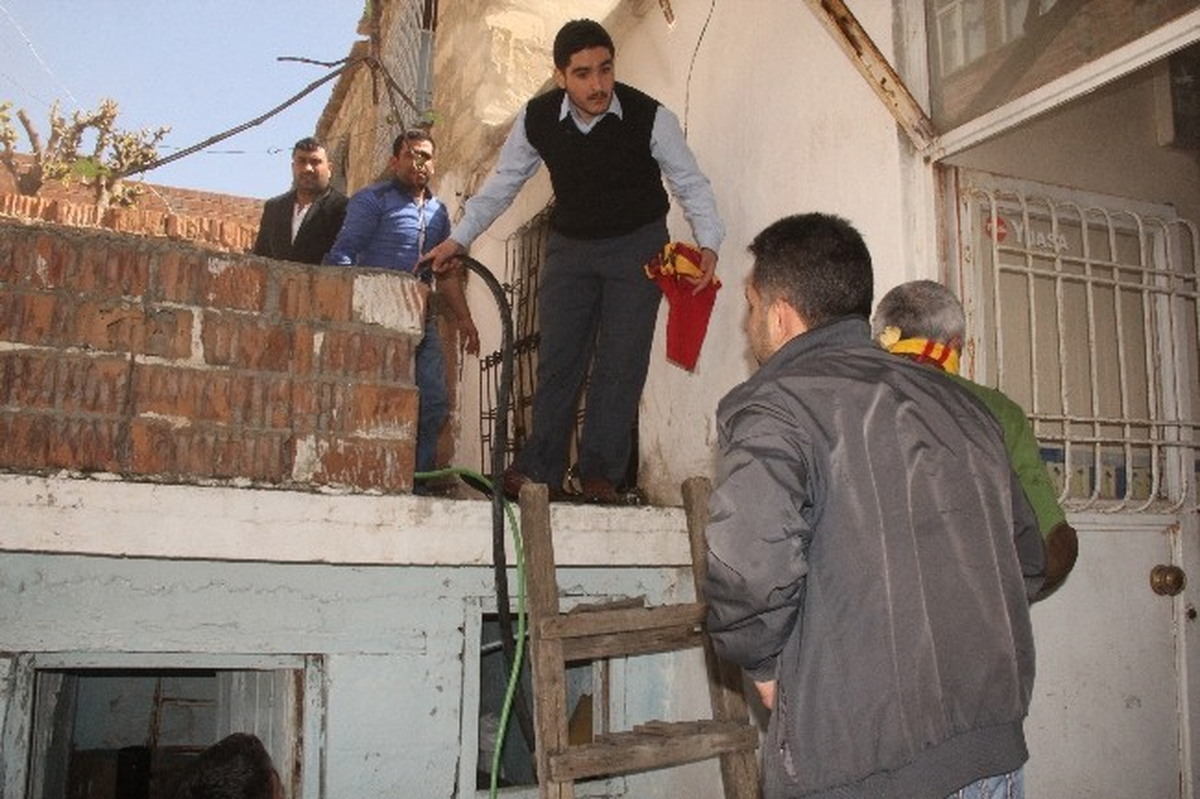 Silvan\'da Korkutan Yangın