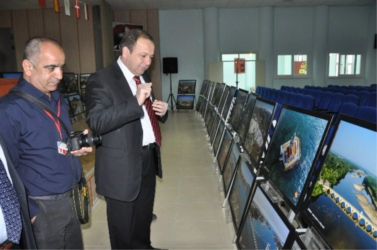 Thk\'nın "Gökyüzünden Türkiye Manzaraları" Sergisi Tarsus\'ta Açıldı