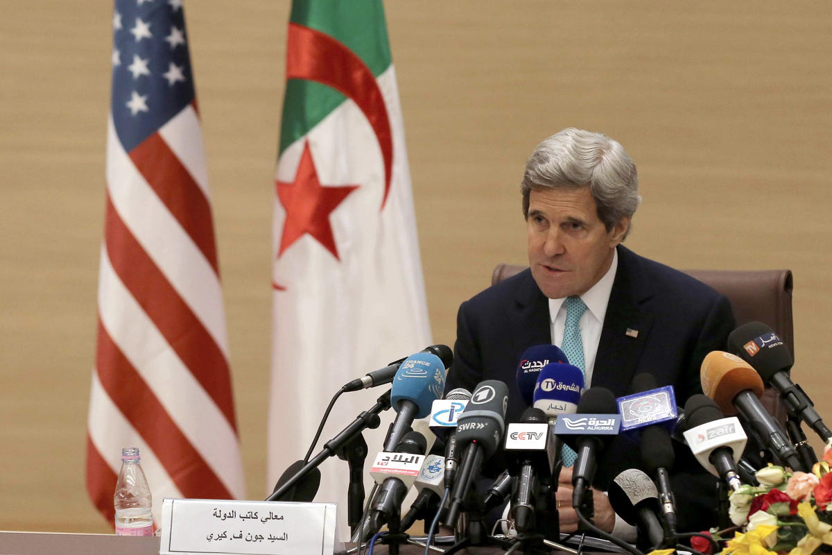ABD Dışişleri Bakanı Kerry Cezayir\'de