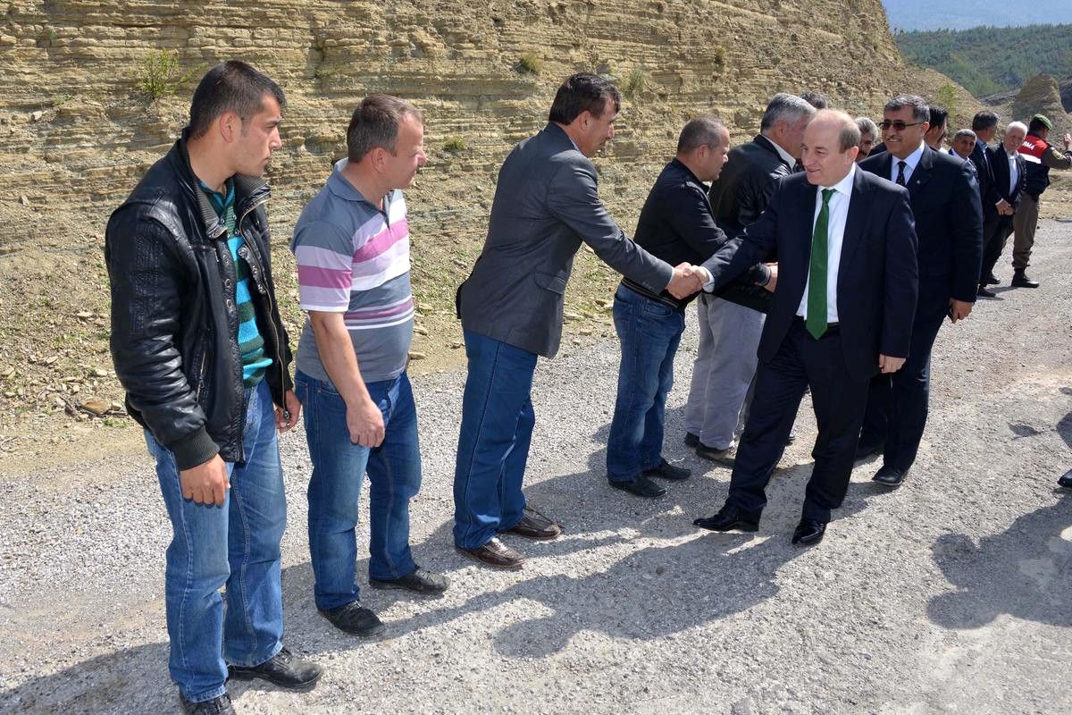 Antalya Valisi Öztürk Manavgat\'ta