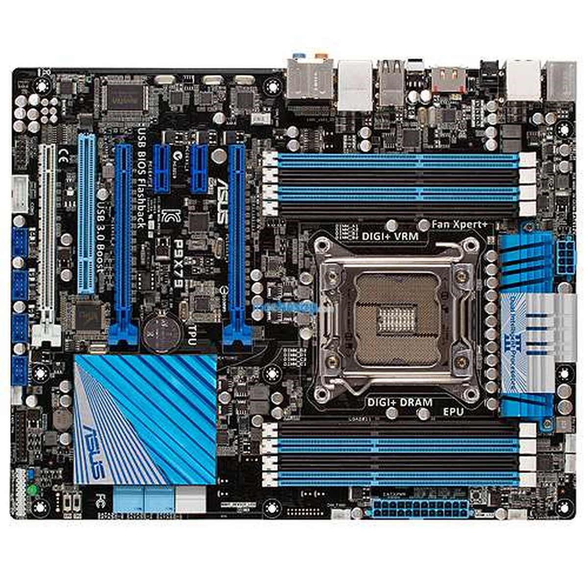 Asus P9x79 Ddr3 Glan+ses 16x Soket 2011