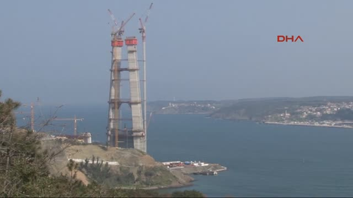 Başbakan Erdoğan 3. Köprü Şantiyesinde