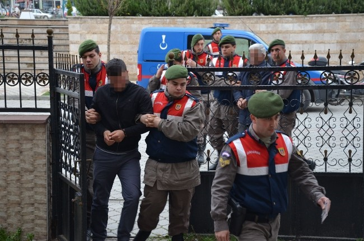 Cinayet Zanlıları Adliyeye Sevk Edildi