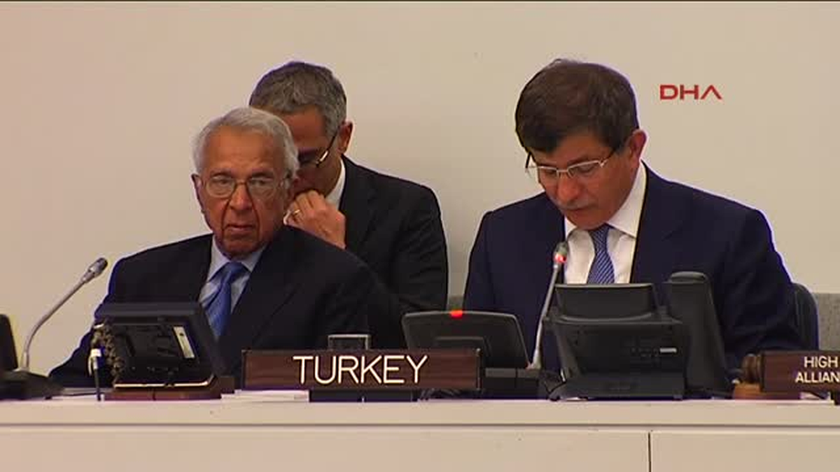 Dışişleri Bakanı Davutoğlu BM\'de Konuştu