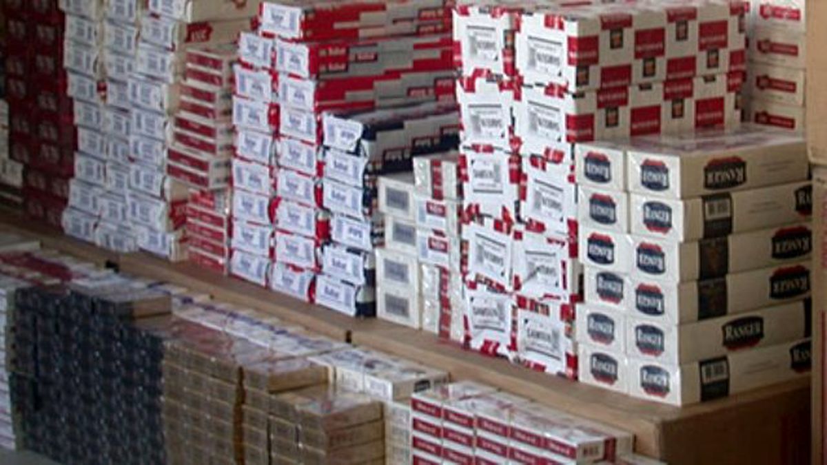 Erzurum\'da 6 Bin 550 Paket Kaçak Sigara Ele Geçirildi