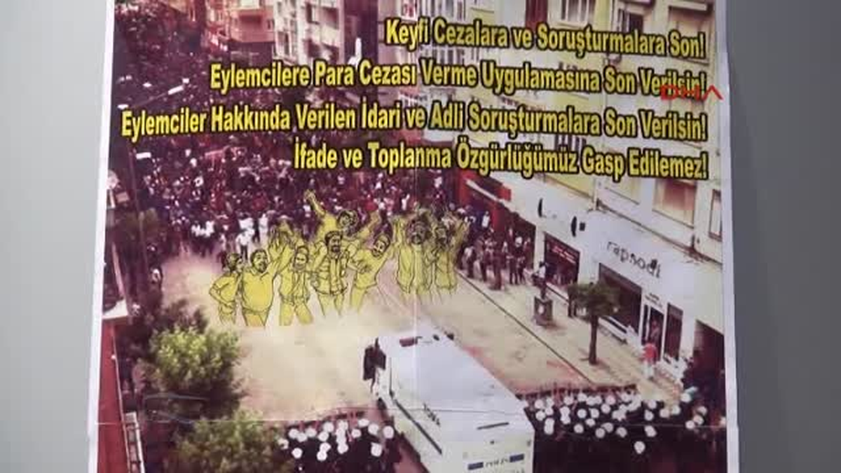 Eylemciler, Para Cezalara İtiraz Etti