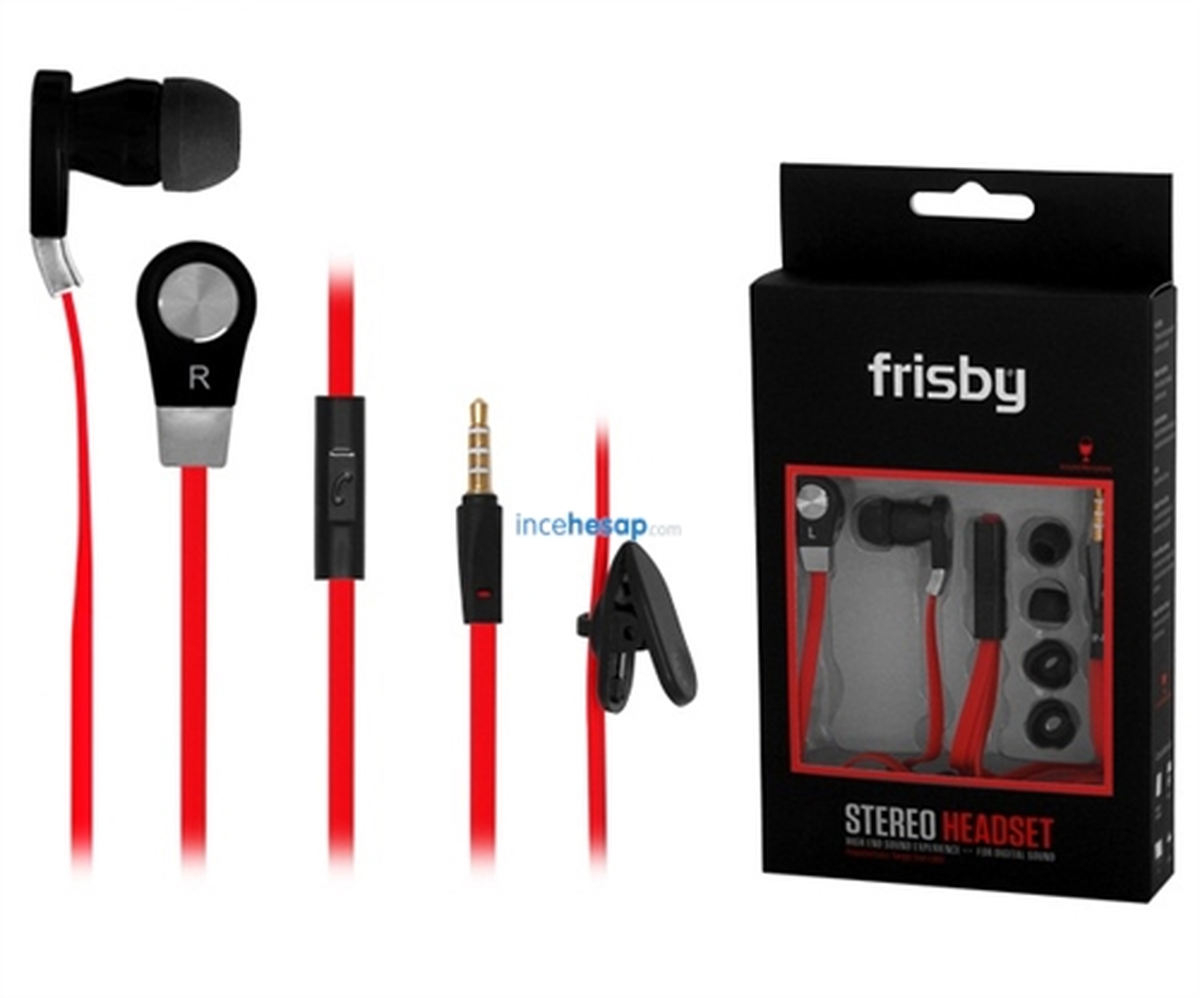 Frisby Fhp-45e Kulakiçi Kulaklık Kırmızı