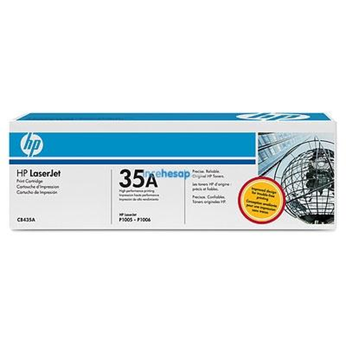Hp Cb435a Siyah Toner (L.jet P1005/p1006)