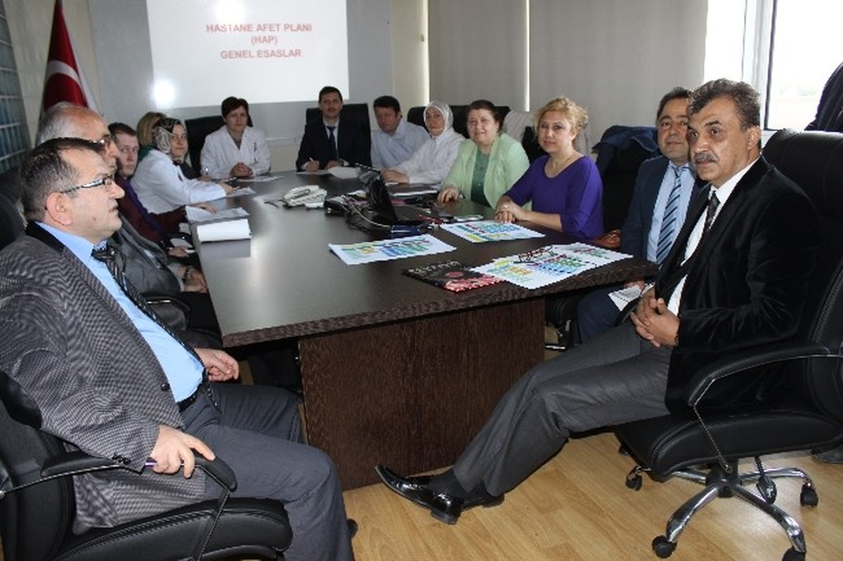 Masa Başı Tatbikatı Yapıldı