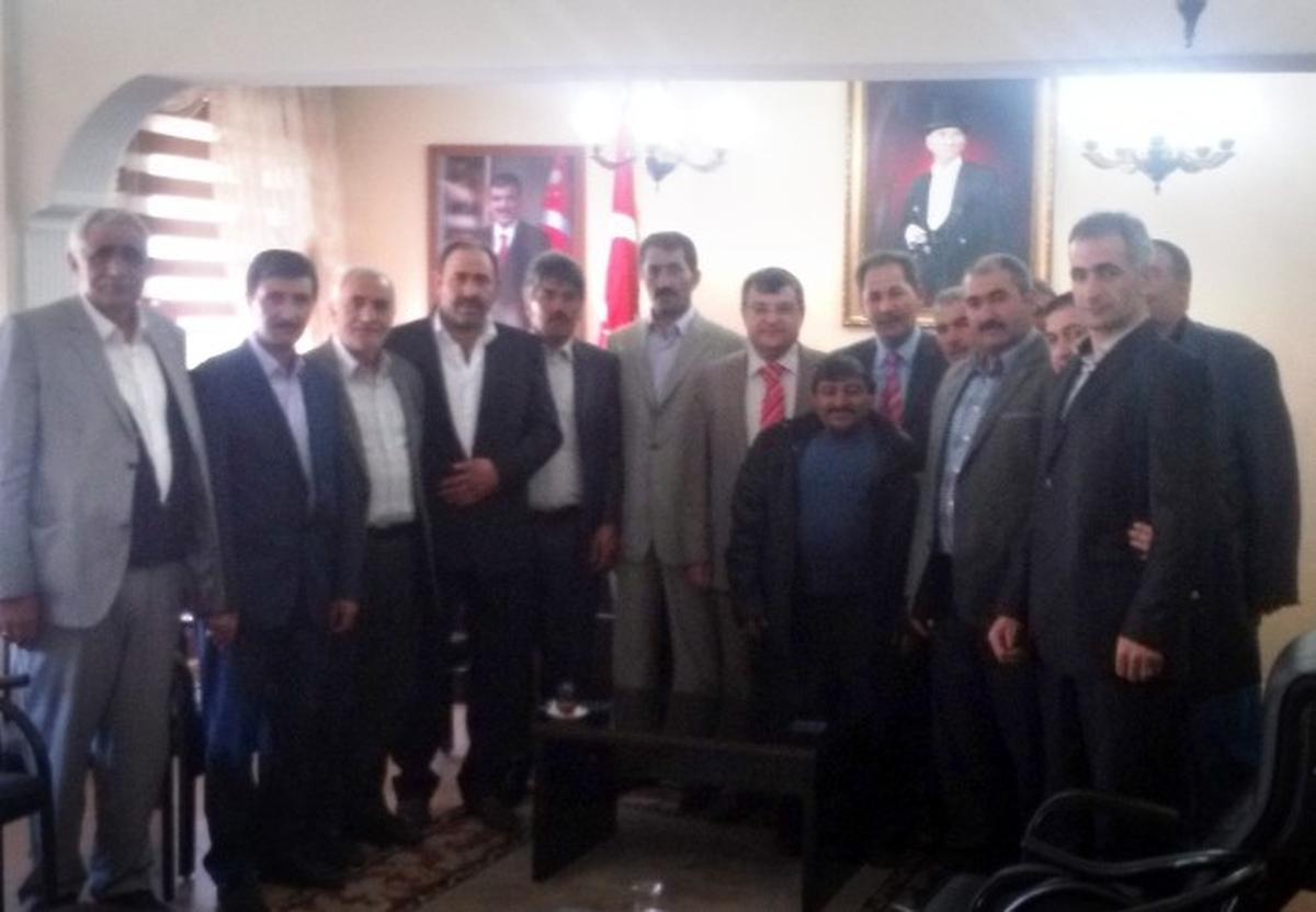 Muhtarlardan Kaymakam Ada\'ya Ziyaret