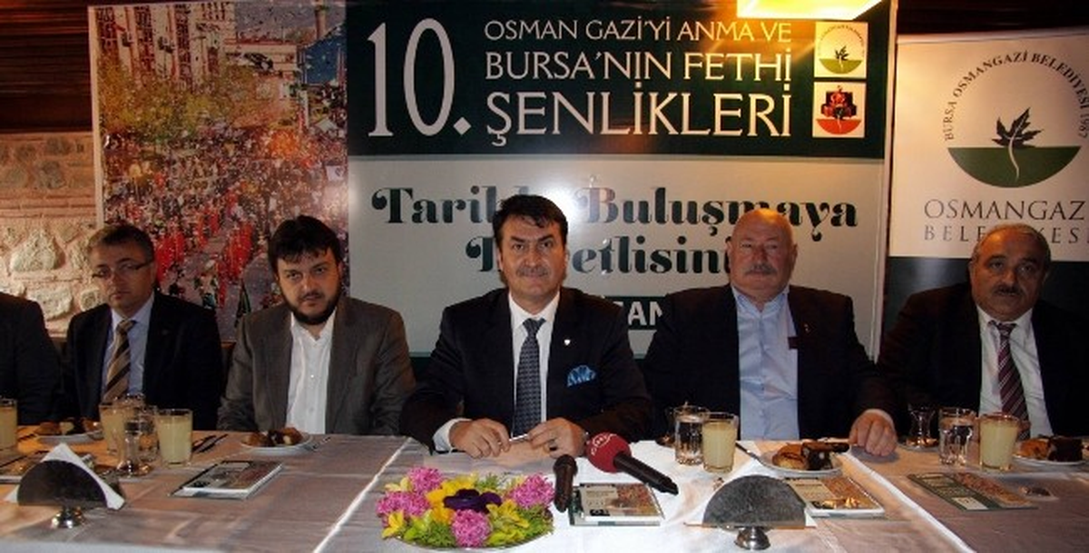 Osman Gazi\'yi Anma ve Bursa\'nın Fethi Şenlikleri Başlıyor