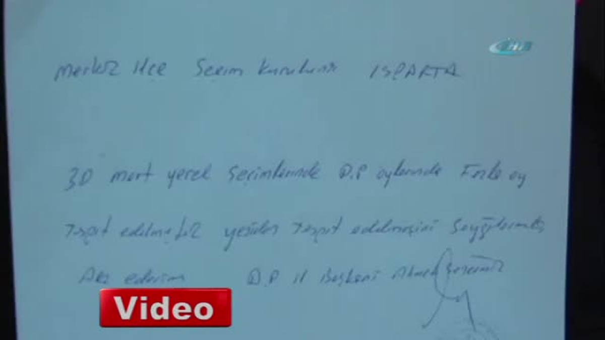 Oy Fazlalığına İtiraz Ettiler!