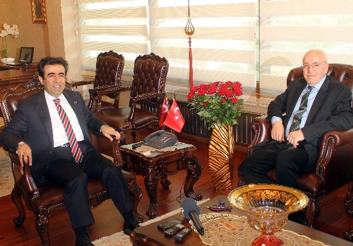 Mersin Valisi Güzeloğlu Genel Müdür Aydoğan\'ı Kabul Etti