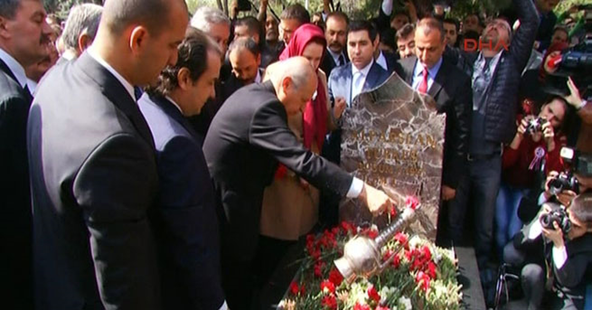 Alparslan Türkeş, Mezarı Başında Anıldı