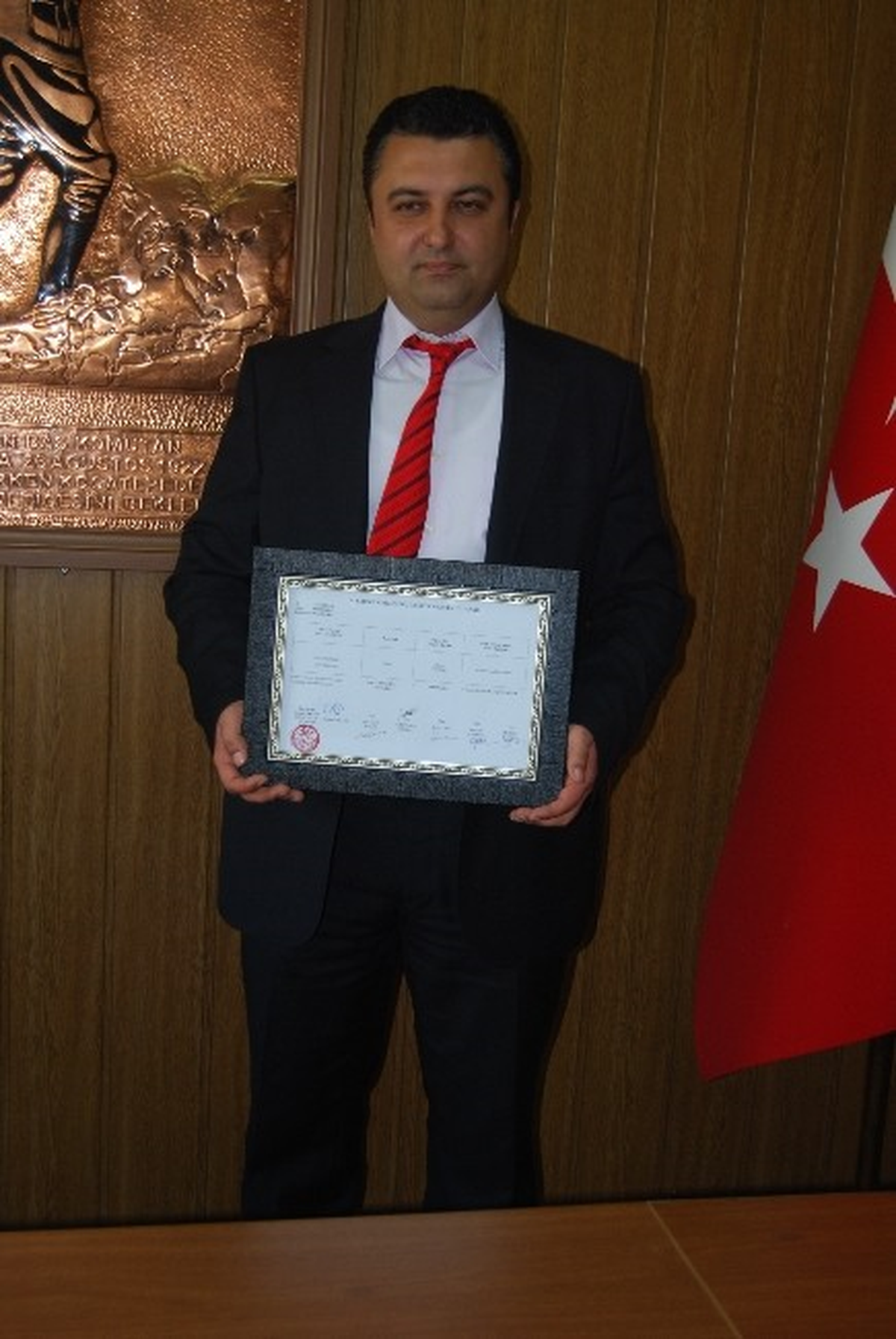 Malkara Belediye Başkanı Ulaş, Mazbatasını Aldı