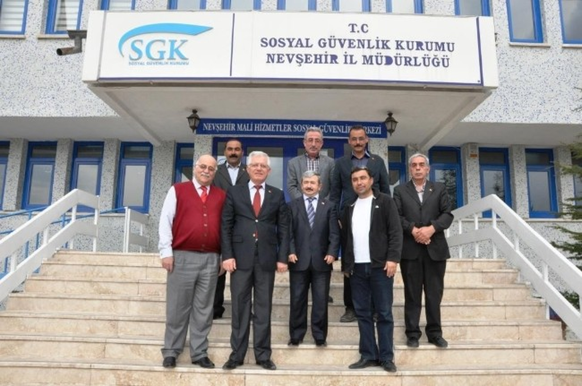 Başkan Cingil\'den Sgk İl Müdürü Yıkarbaba\'ya Ziyaret