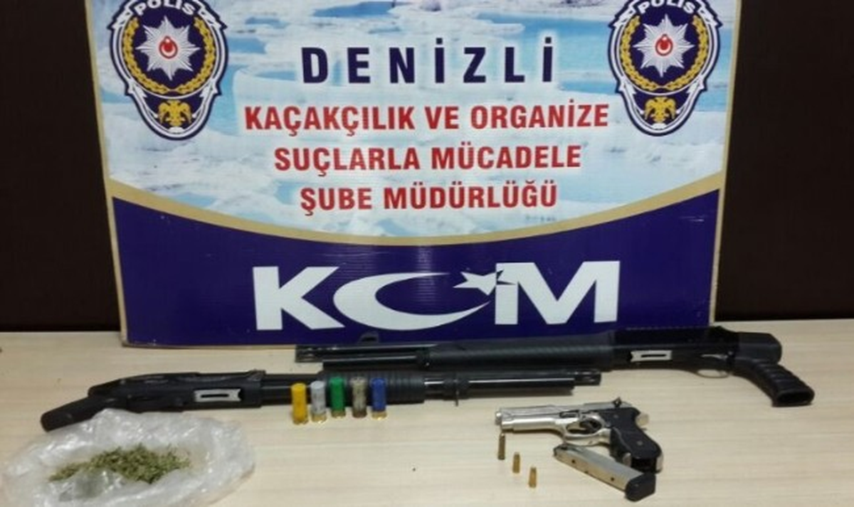 Denizli\'de Silah Ticareti Yapan Bir Kişi Tutuklandı