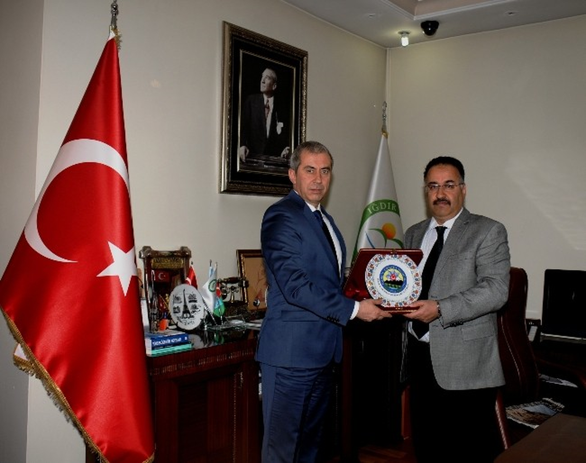 Emniyet Müdürü Babal\'dan Rektör Yılmaz\'a Ziyaret