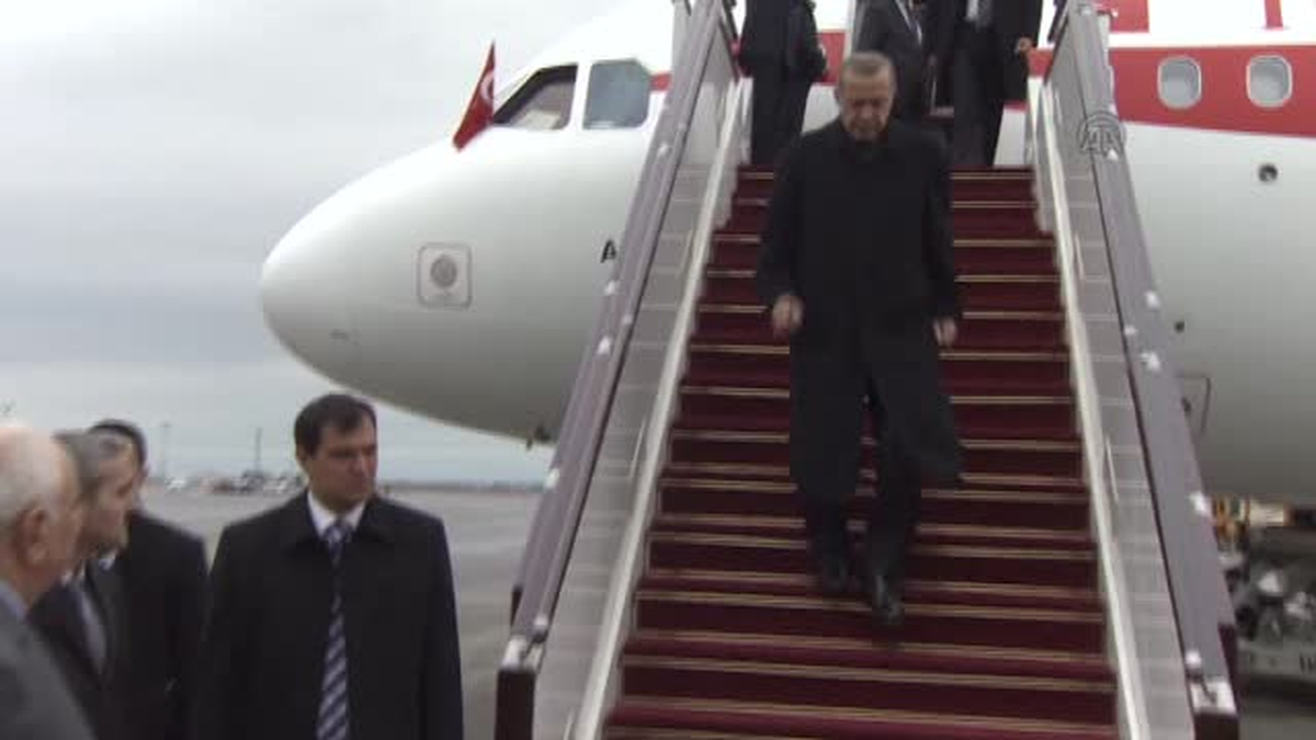 Erdoğan, Cumhurbaşkanı Aliyev ile Bir Araya Geldi