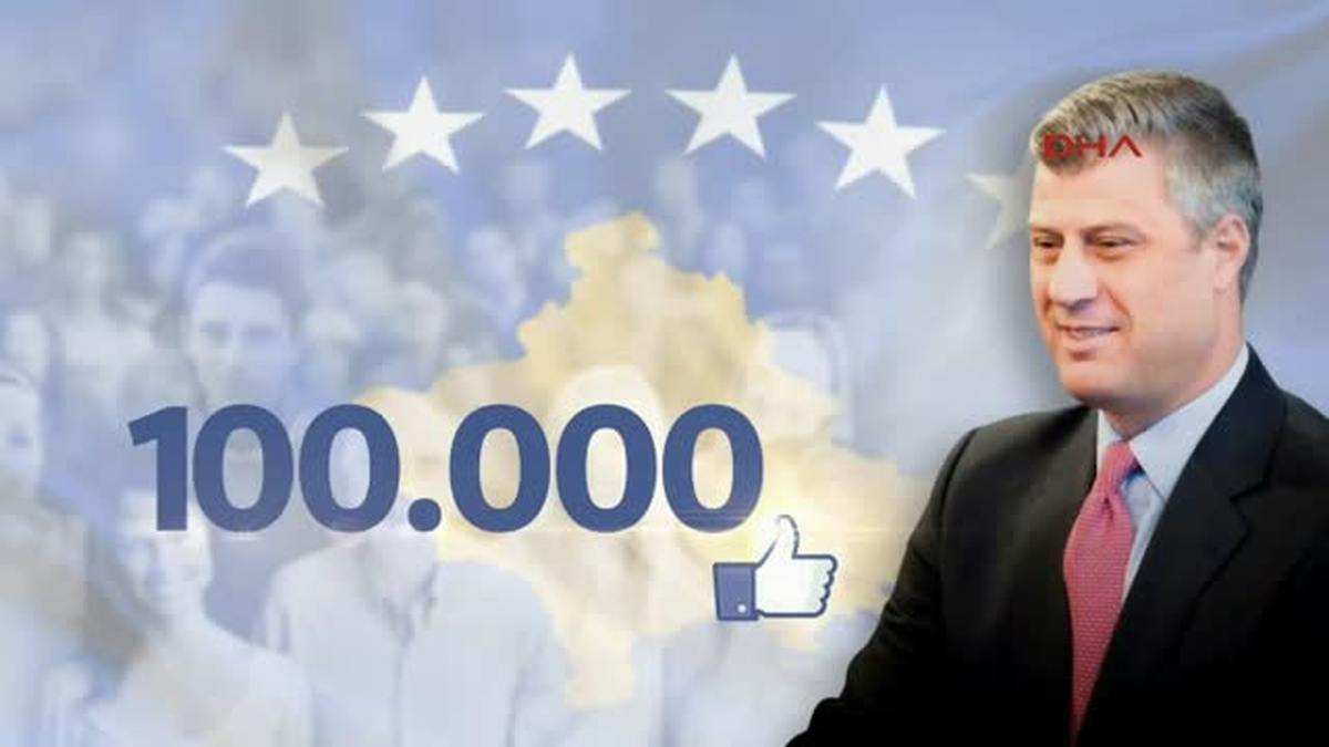 Kosova Başbakanı Taçi\'den Facebook Takipçilerine Teşekkür