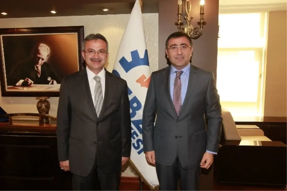 Milletvekili Okur'dan Başkan Köşker'e 'Hayırlı Olsun' Ziyareti