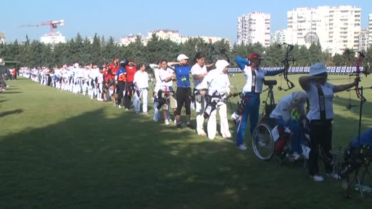 Uluslararası Kahraman Bagatır Okçuluk Şampiyonası başladı -