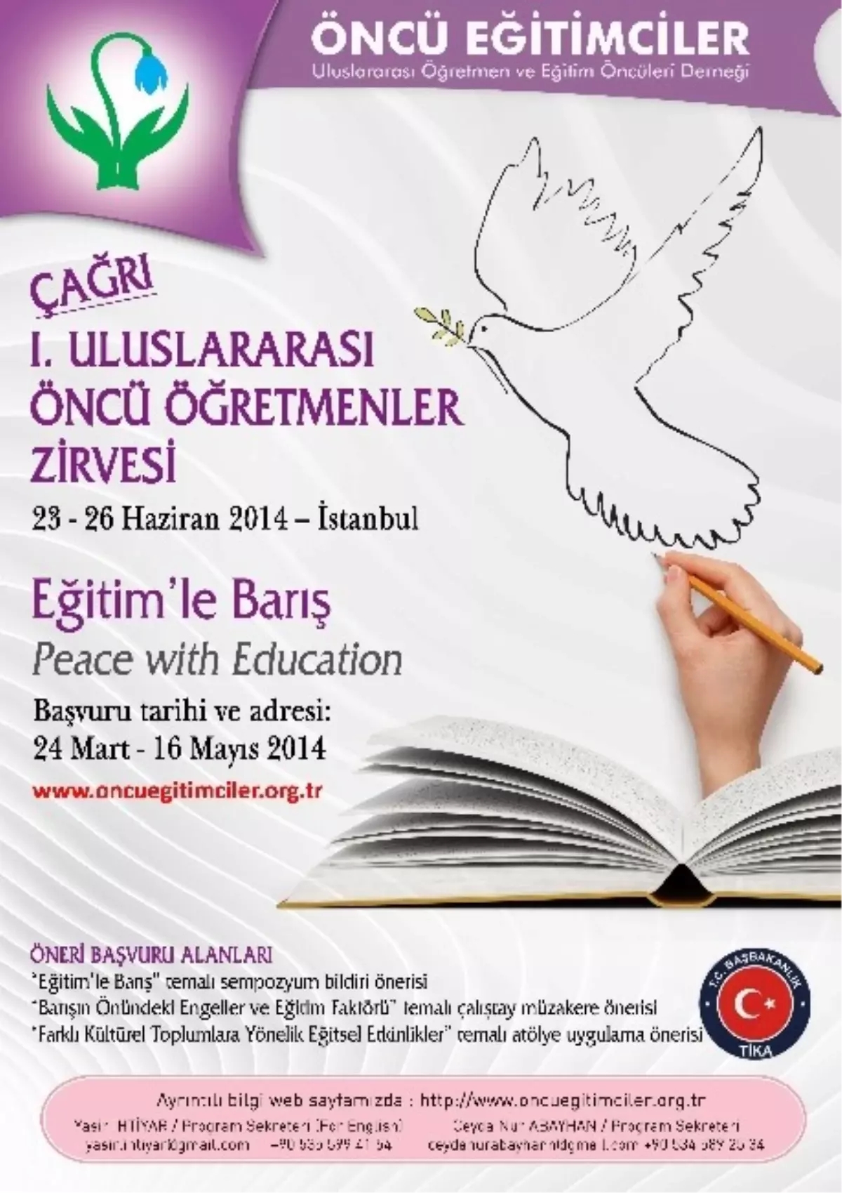 Uluslararası Öncü Öğretmenler Zirvesi Haziran\'da Yapılıyor