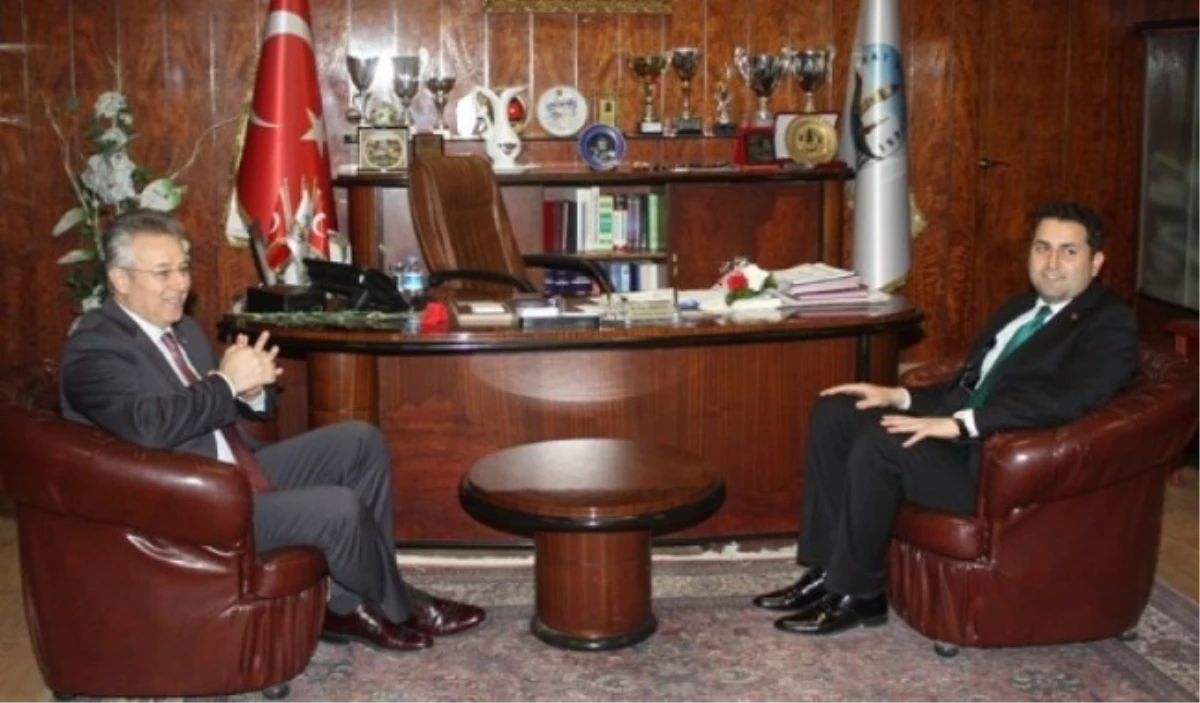 Tokat Valisi Taşkesen\'den Başkan Eroğlu\'na Ziyaret