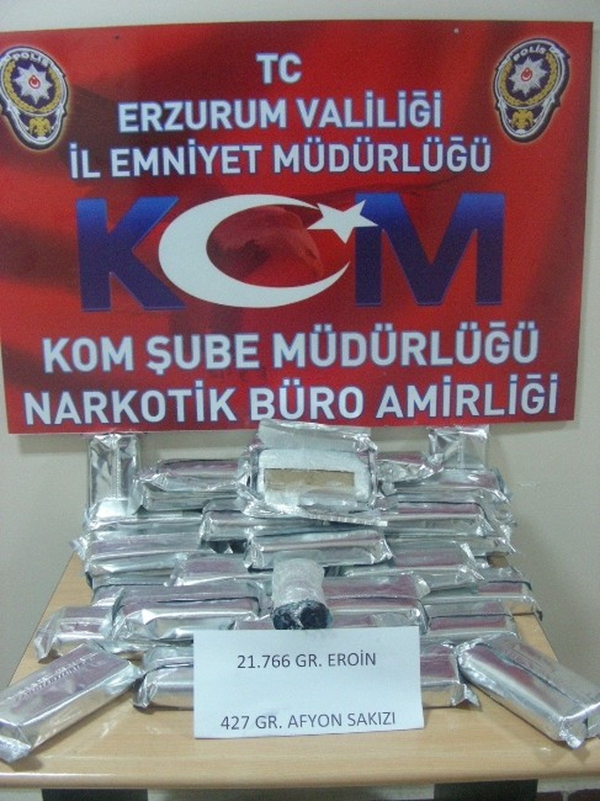 Yakıt Deposundan 21 Kilo 766 Gram Eroin Çıktı