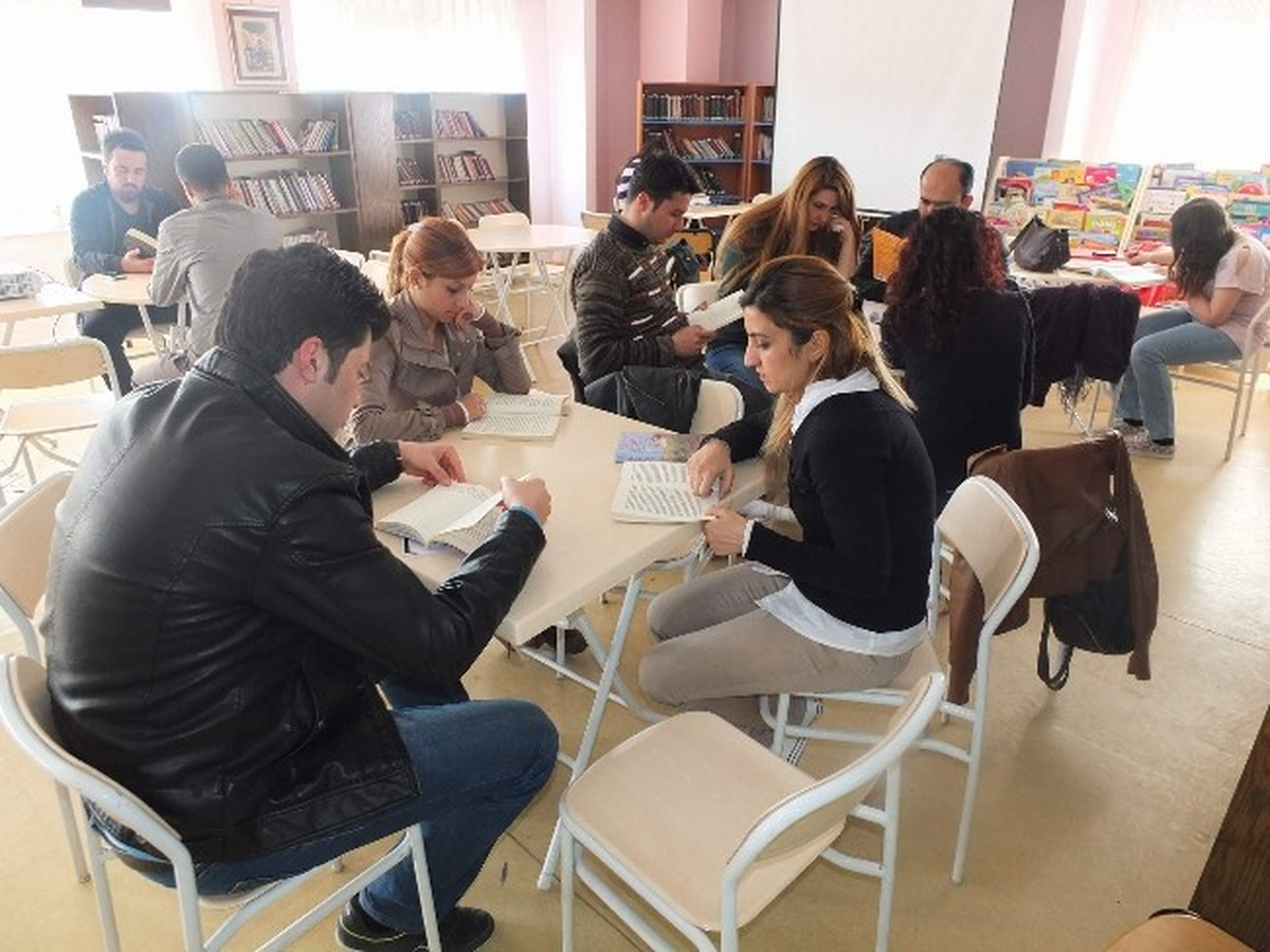 Yozgat Gençlik Merkezi Üyelerinden Kütüphane Ziyareti