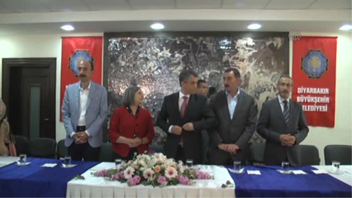 Diyarbakır Belediye Başkanları tebrikleri kabul etti