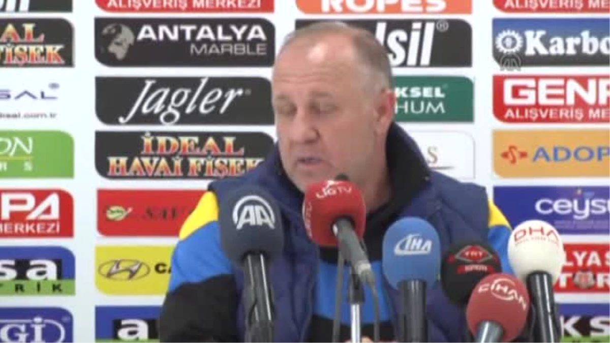 Teknik Direktör Çapa: Antalyaspor Ligde Kalacak