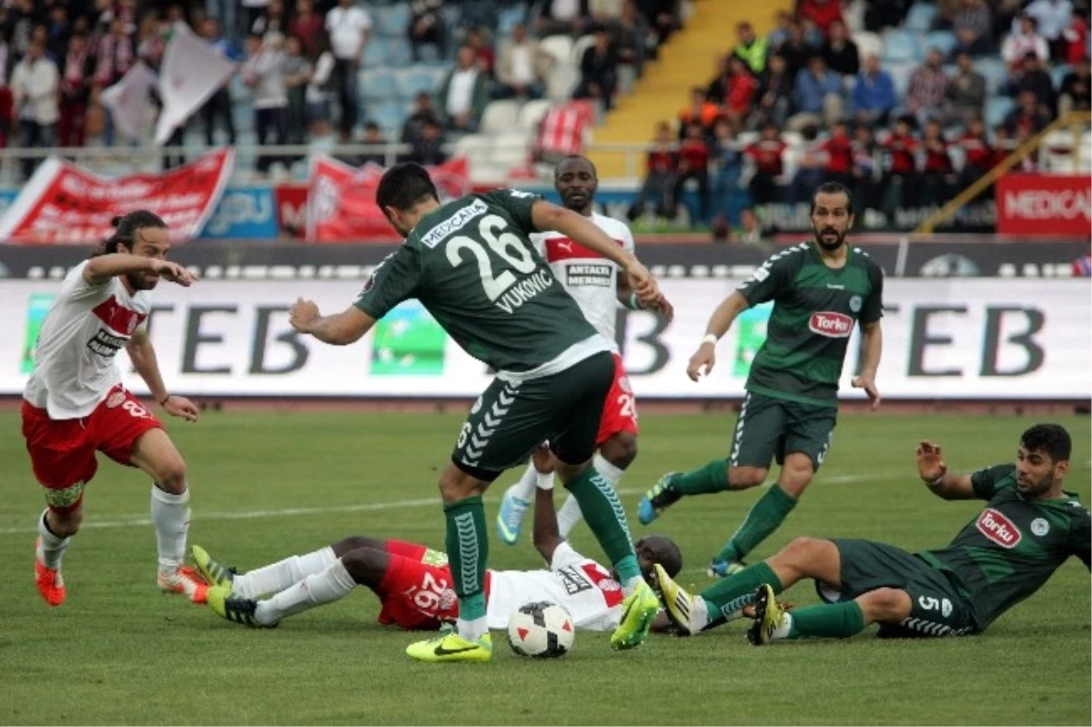 Medical Park Antalyaspor-Torku Konyaspor: 1-1