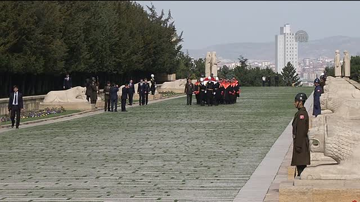 Askeri Yargıtay üyeleri Anıtkabir\'i ziyaret etti -