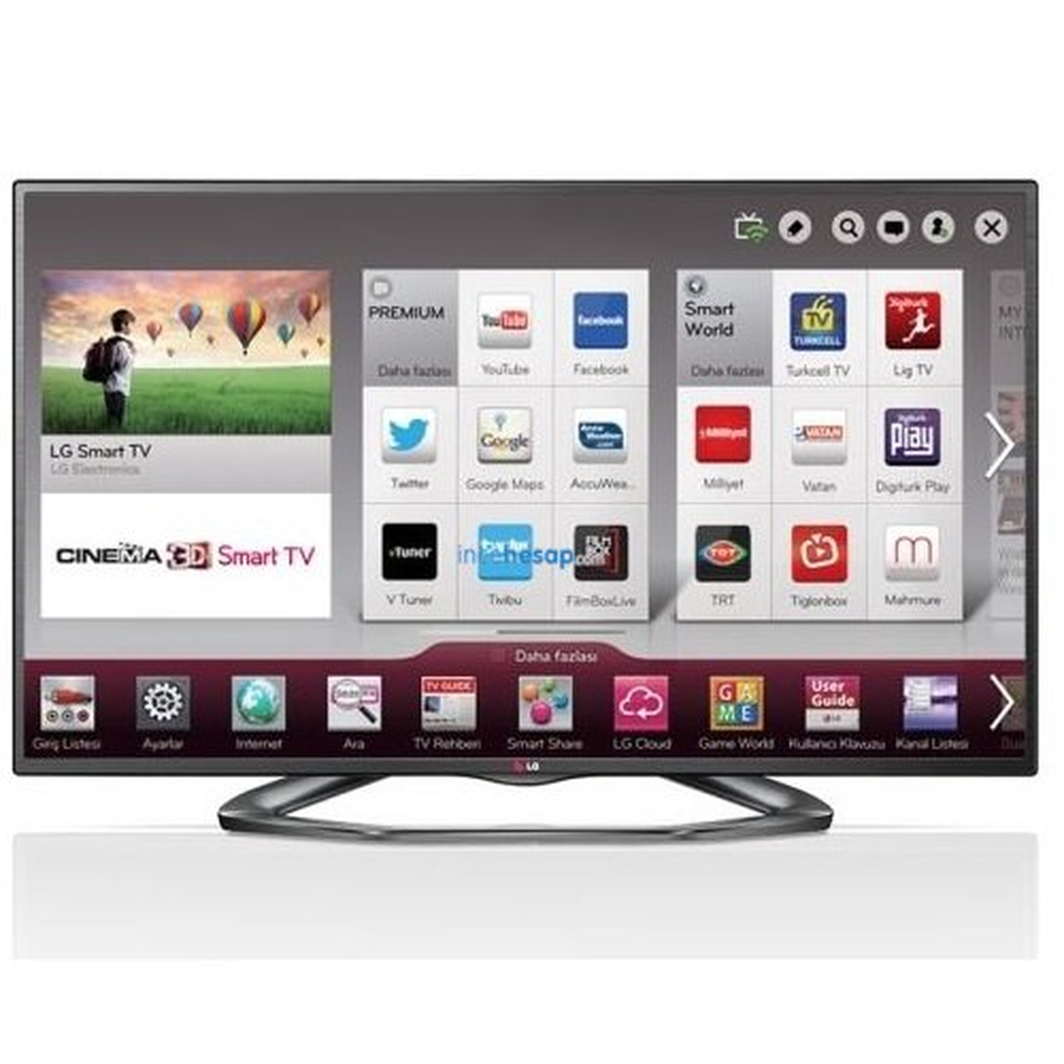 Lg 60la620s Full Hd 3d Tv 4gzlk(Lg Türkiye)