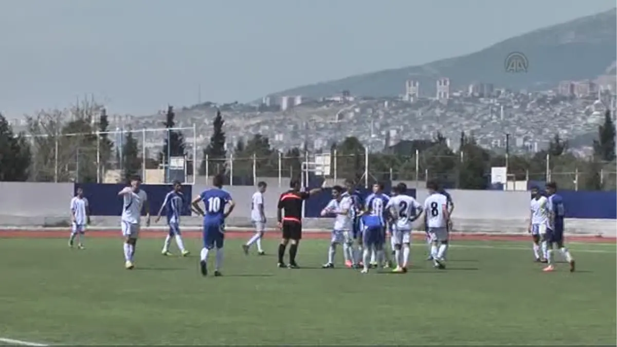 U-17 Türkiye Şampiyonası maçında arbede -