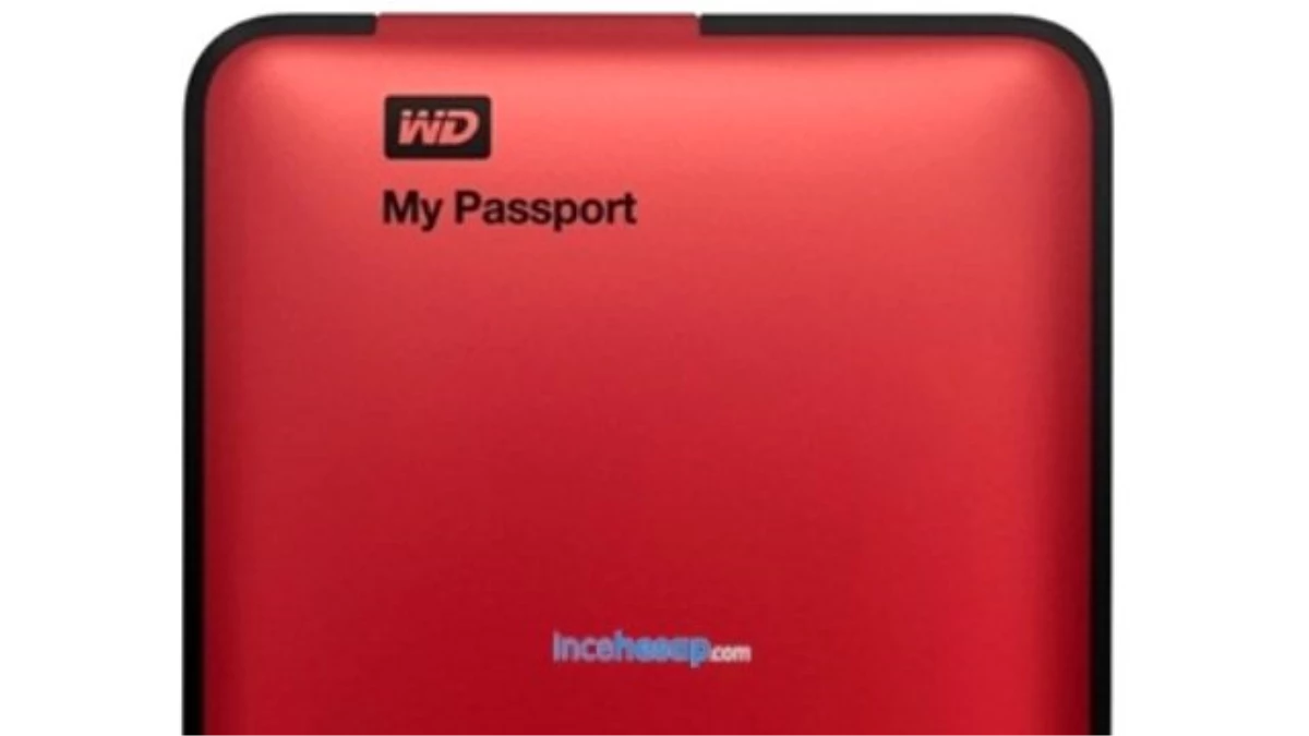 Wd 500 Gb 2.5" My Passport Usb3.0 Kırmızı Wdbkxh5000ard-Eesn
