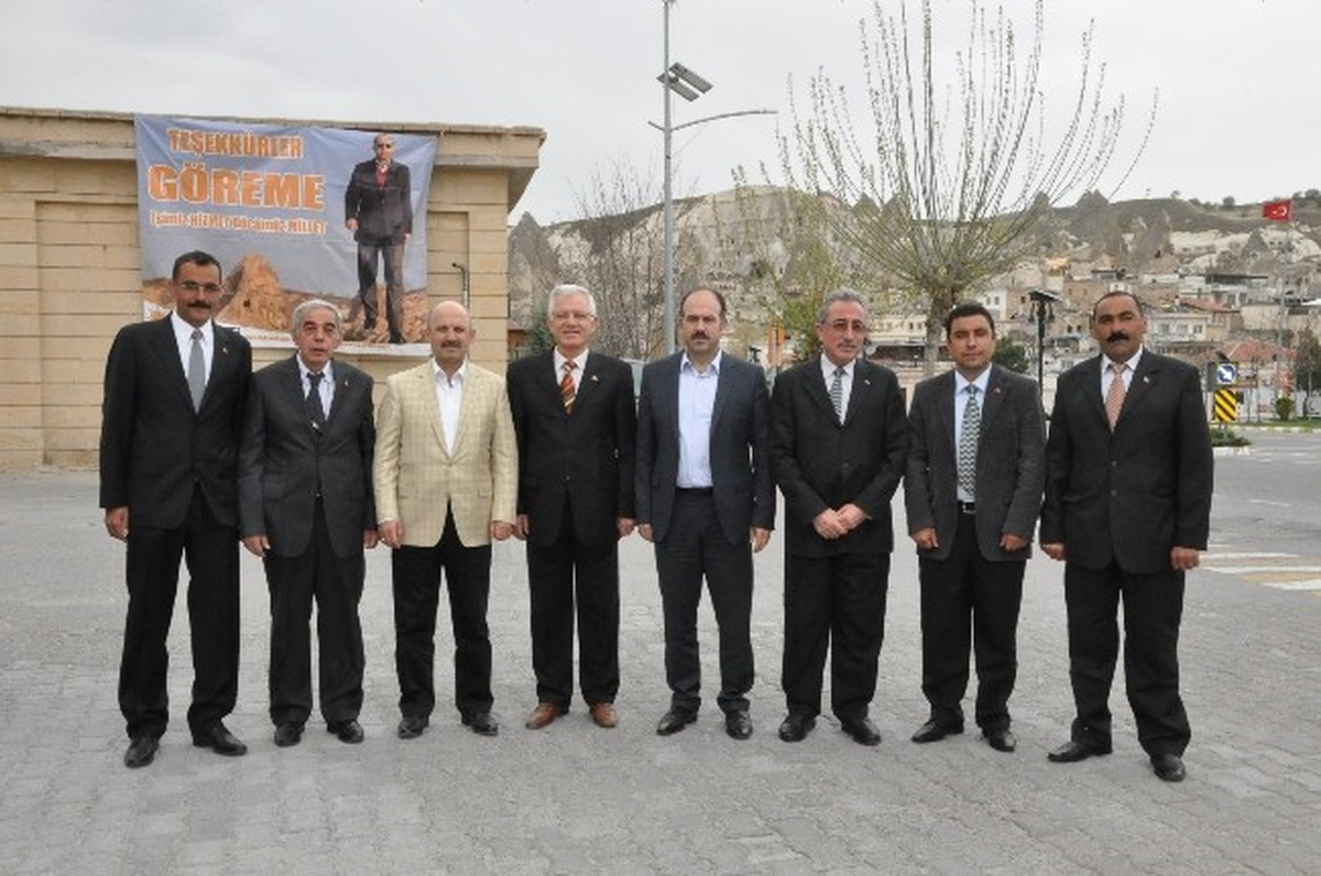 AK Parti Milletvekillerinden Başkan Cingil\'e Ziyaret
